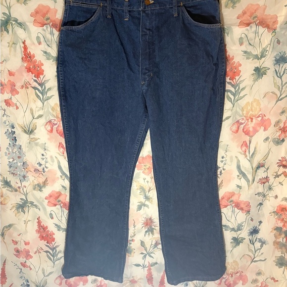 Vintage Wrangler Classic Blue Denim Jeans - Picture 1 of 8
